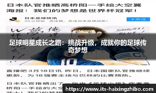足球明星成长之路：挑战升级，成就你的足球传奇梦想